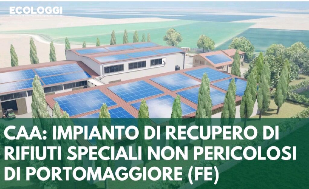 L’impianto di recupero di rifiuti speciali non pericolosi del CAA immagine decorativa